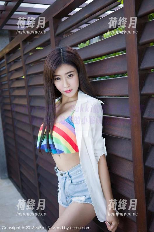 MiStar魅妍社 - Sukki的套装写真分享，究竟有多少隐藏的小秘诀在这里呢？