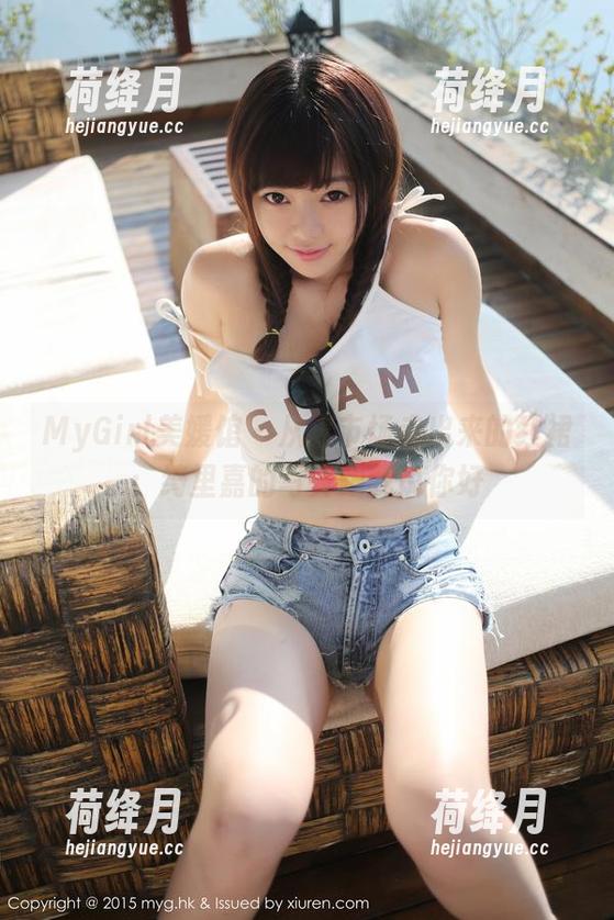 MyGirl美媛馆 - 从菜市场走出来的红裙：绮里嘉的写真跟我说你好