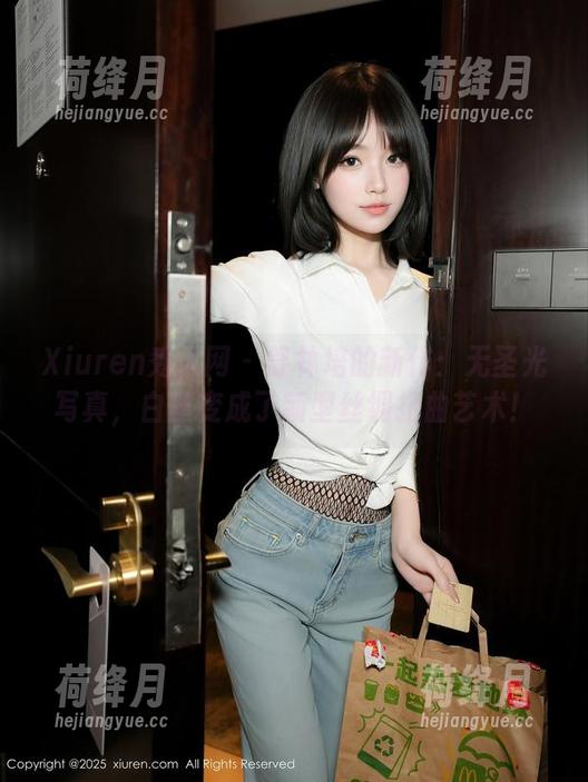 Xiuren秀人网 - 舒林培的新作：无圣光写真，白丝变成了新型丝绸扭曲艺术！