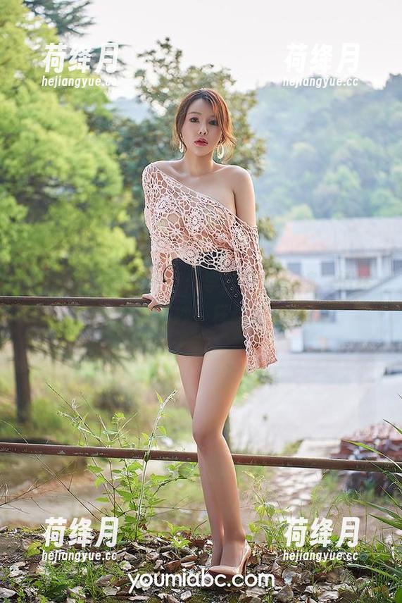 尤蜜荟 - 高清写真：李纤纤的花嫁，情绪和婚纱一样纠结