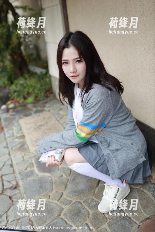 模范学院 - 精选蕾丝写真，Hana妹这次又给了我们什么独特的视角